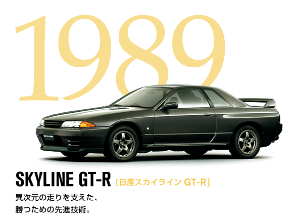 1989 SKYLINE GT-R[YXJCC GT-R] َ̑xA߂̐iZpB