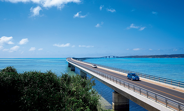 車窓からの絶景
